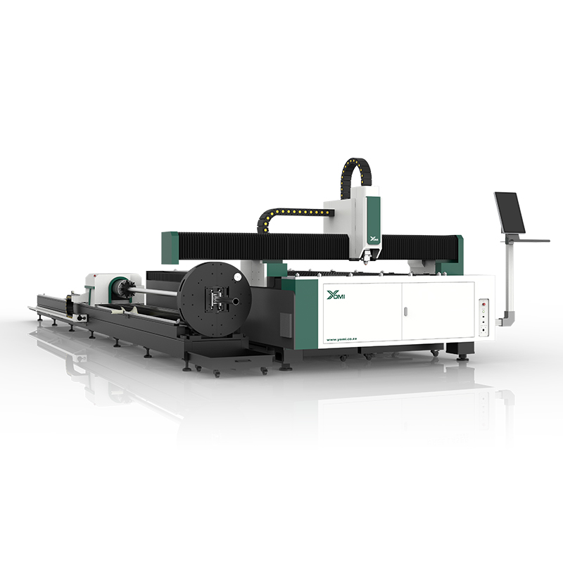 Dual-use Sheet&Tube Fiber Laser Cutt