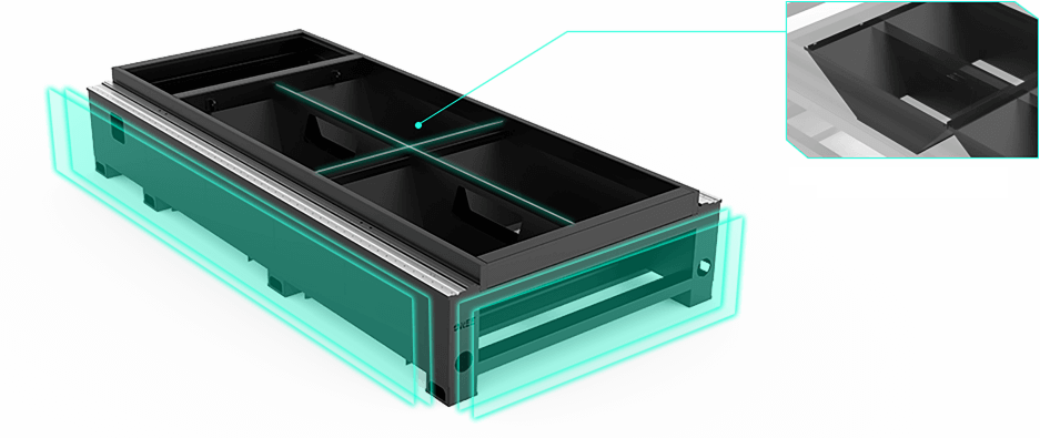 Advertising dedicated fiber laser cutting machine