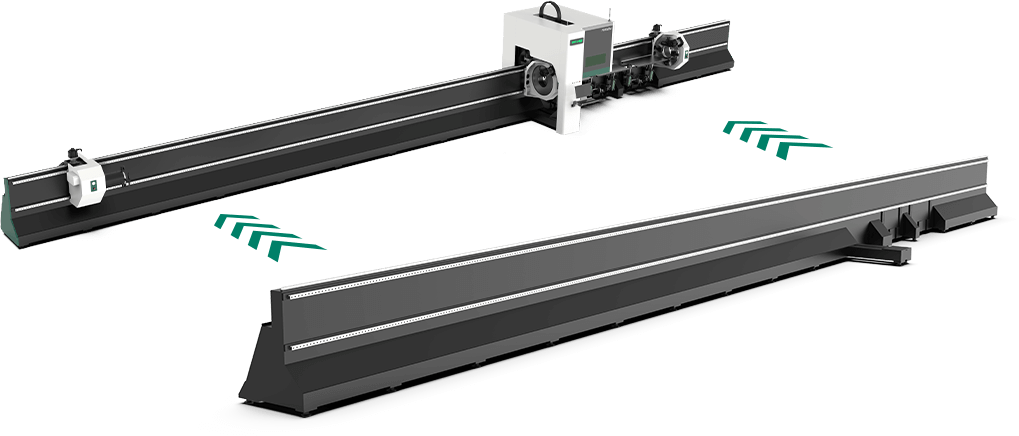 Integral profile welded bed